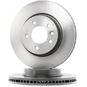 Brembo Jarrulevy 9887331 edessä, tuuletettu, erittäin hiilihappoinen, 1 Kappale