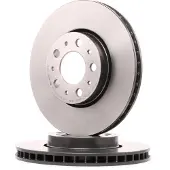 Brembo Jarrulevy 9863311 edessä, tuuletettu, 1 Kappale