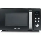 Severin MW 7752, Pöytämalli, Yhdistelmämikroaaltouuni, 25 L, 900 W, Sisäänrakennettu näyttö, LED