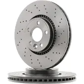 Brembo Jarrulevy 09A4261X edessä, rei'itetty, tuuletettu, rei'itetty, 1 Kappale
