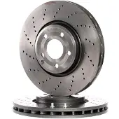 Brembo Jarrulevy 09B74251 edessä, tuuletettu, erittäin hiilihappoinen, 1 Kappale