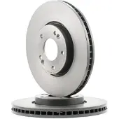 Brembo Jarrulevy 09A53211 edessä, tuuletettu, 1 Kappale