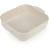 Peugeot Appolia Keramik Firkantet Cremehvid 21 Cm - Beige - 21X 21CM