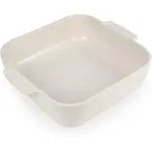 Peugeot Appolia Keramik Firkantet Cremehvid 28 Cm - Cream - 28 CM