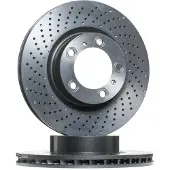Brembo Jarrulevy 09D93011 edessä, tuuletettu, erittäin hiilihappoinen, 1 Kappale