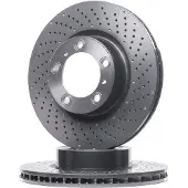 Brembo Jarrulevy 09D93111 edessä, tuuletettu, erittäin hiilihappoinen, 1 Kappale