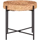 Ebuy24 Naro kulmapöytä Ø50cm luonnollinen.
