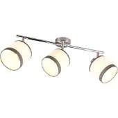 TRIO Davos spottivalaisin 3xE14 58cm kromi/valkoinen