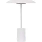 Beacon Lighting Led pöytävalaisin Smith, himmennettävä, Valkoinen/opaali, Olohuone/ruokailutila, Metalli, työpöytävalaisin