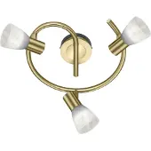 TRIO Levisto spotti 3-os. pyöreä LED E14 3x6 W mattamessinki