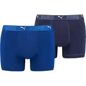 Puma Men Sport Cotton Boxers 2P - Blue - S