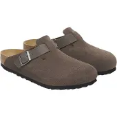 Birkenstock Boston Leve/Leoi Concrete Gray - Brown - 41