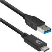 ACT USB C-A 2 m kaapeli