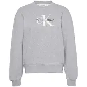 Calvin Klein Jeans Collegepaita meleerattu harmaa / musta / valkoinen