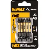 DeWalt 57mm 5kpl Torsion-Impact ruuvauskärki
