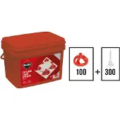 Rubi Tarvikesarja Kit Cyclone; 3 mm; 400 kpl.