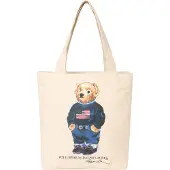 Polo Ralph Lauren Acc Polo Ralph Lauren Ostoskassi - Valkoinen M. Pehmolelu - - OneSize - Laukut