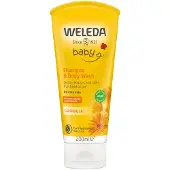 Weleda Baby and Child shampoo ja suihkugeeli lapsille kehäkukka 200 ml