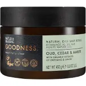 BAYLIS & HARDING Goodness Oud, Cedar & Amber suolakuorinta vartalolle 450 g
