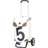 Andersen Shopper Alu Star Shopper 360° Ostoskärry 57 cm Harmaa