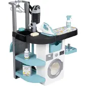 Smoby Rowenta Wash&Clean Pyykinpesu- ja Siivoussetti