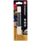 Sakura Permapaque Dual Point valkoinen tussi,