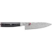 Miyabi Raw 5000FCD kokkiveitsi gyutoh 16 cm Damaskus-musta