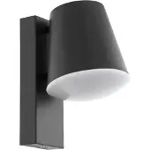 Eglo Caldiero seinävalaisin E27 IP44 24cm antrasiitti/valkoinen