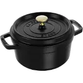 Staub Pyöreä pata 2,2 L Musta