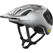 POC Axion Race Mips Uranium Black/Argentite Silver Matt Pyöräilykypärät XS
