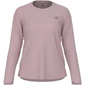 New Balance Athletics Long Sleeve T-Shirt Pink Women, Size L