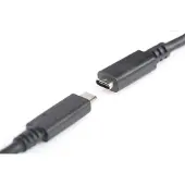 Digitus AK-300210-007-S, 0,7 m, USB C, USB C, USB 3.2 Gen 1 (3.1 Gen 1), 10 Gbit/s, Musta