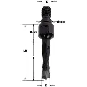Cmt Puuporanterä ; S=M10/11 mm; D=12x50 mm
