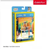 Cubic CUBICFUN National Geographic 3D-palapeli Piirustusrobotti