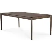 Ethnicraft - Bok Dining Table Brown Oak - 90 x 180 cm - Ruokapöytä - Alain Van Havre - Ruskea - Puu