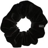 Dondella Black Scrunchie Hair Ring 14cm