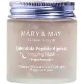 MARY & MAY Nuorentava Yönaamio Peptideillä ja Kehäkukalla - 110 g