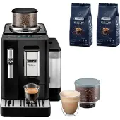 De'Longhi Rivelia Automaattinen kahvikone & 2 kpl kahvipapuja DLSC600