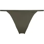 Calvin Klein Cheeky String Bikini - Khaki green - S
