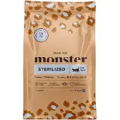Monster Pet Food - Cat Grain Free Sterilized Turkey/Chicken 2 kg - Kissat - Kissanruoka - Kuivaruoka