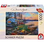 Schmidt Darrel Bush: Campfire Paradise 1000p palapeli