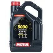 Motul Moottoriöljy 5000 4T 10W-40, 4 litraa OSASYNTEETTINEN, LE