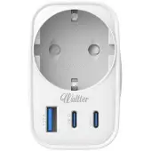 Waltter Eco Seinälaturi+USB usb-seinälaturi