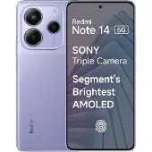 Xiaomi Redmi Note 14 5G 6 Gt/128 Gt Violetti Lavande (Lavender Purple) Kaksois-SIM