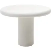 Kave Home Addaia-ruokapöytä valkoinen ⌀ 90 cm