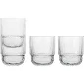 Sagaform kirkas juomalasi 4-pack Kirkas
