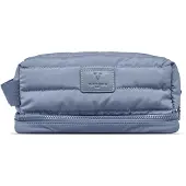 Vittiorio Men's toiletry bag in soft lightweight nylon - Blue