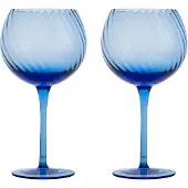 By On Opacity viinilasi 47 cl 2-pack Sininen