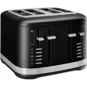 KitchenAid leivänpaahdin 4 viipaletta Black matte