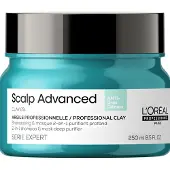 L'Oréal Scalp Advanced Anti-Oiliness 2-in-1 Deep Purifier Clay, 250ml